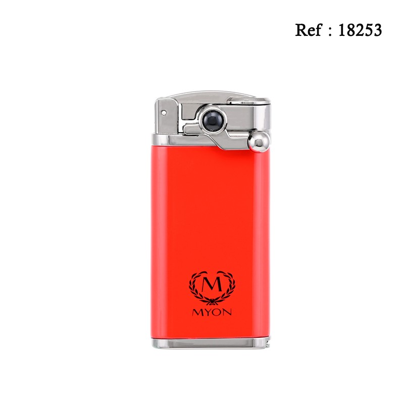 Myon cigar-king lighter red with cigar piercer