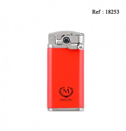 Briquet MYON Cigar-King un jet Rouge, avec emporte pièce