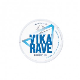Vika Rave 20 chewing bags Energy booster Blueberry Ice