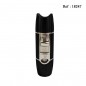 Briquet MYON Cigare triple jet Noir avec emporte pièce/repose cigare