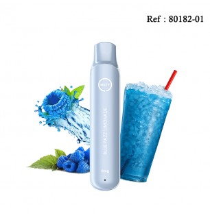 Disposable E-cigarettes FLAWOOR Mate 0mg/mL - Blue Razz Limonade