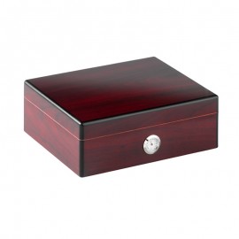 Humidor red brown 225 x 190 x 80 mm