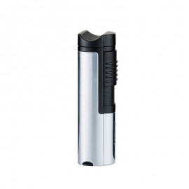 Winjet premium 3 Jet chrom silver lighter + Punch 