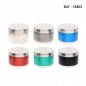 grinder metal 3 colors, 5cm, 4 parts per 6 pcs