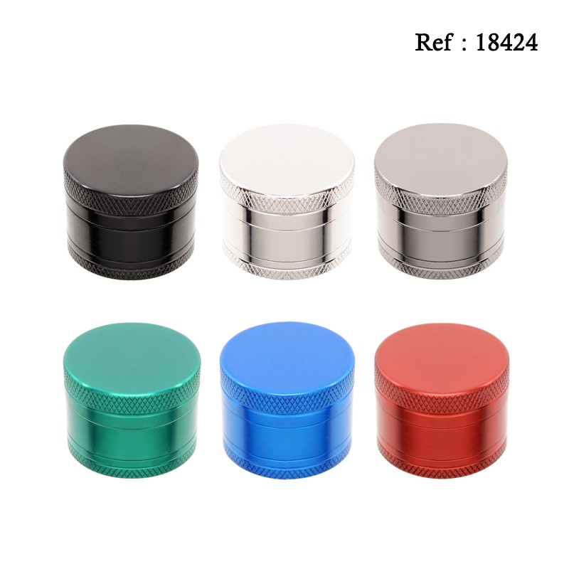 grinder metal ass 6 colors, 4 parts, per 24 pcs