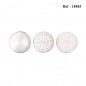 metal grinder Chrom, Ø 5cm, 3 parts, assorted per 6 pcs