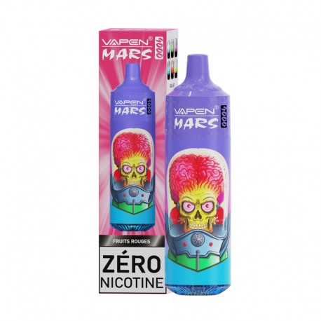 Disposable E-cigarettes Vapen Mars 0mg Mixed Berries 9000puffs
