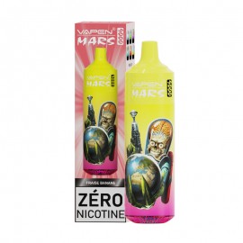 Disposable E-cigarettes Vapen Mars 0mg Banana Strawberry 9000puffs
