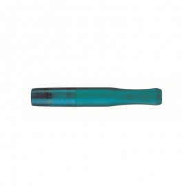 denicotea cigarette turquoise blue 77mm with 10 filters 9mm