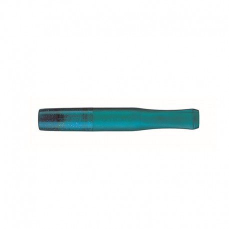 denicotea cigarette turquoise blue 77mm with 10 filters 9mm