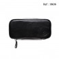 MYON 2 pcs pipe baf real leather black