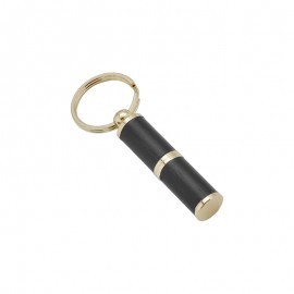 cigar piecer black wood/gold  with key ring