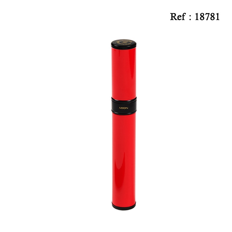 Tube métal Myon 1 cigare, rouge