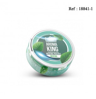 Boîte AROMA KING de 20 sachets nicotinés aromatisés Menthol 10mg