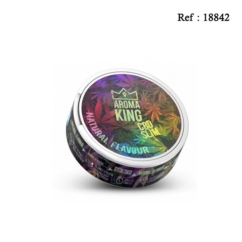 Aroma King 20 chewing bags nicotine/cbd 20mg natural