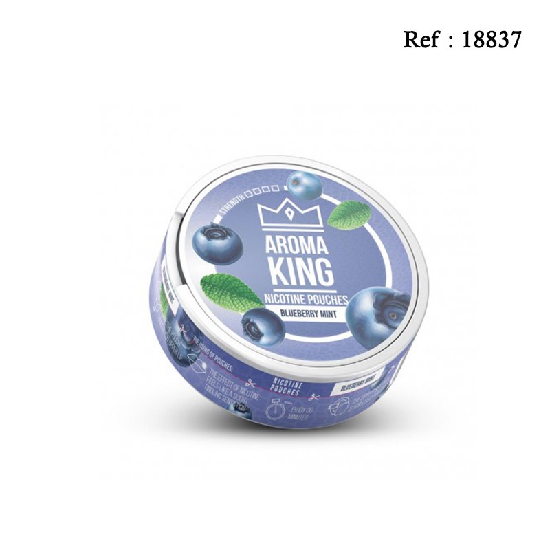 Aroma King 20 chewing bags nicotine 20mg Blueberry Mint