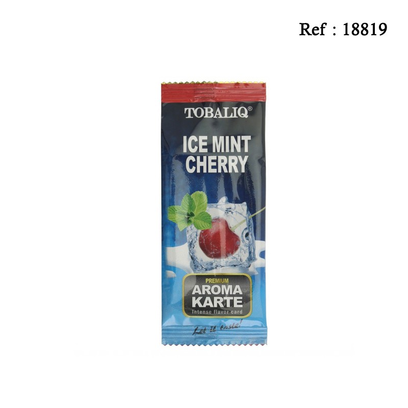 Carte Fraicheur TOBALIQ ICE MINT CHERRY, display de 25