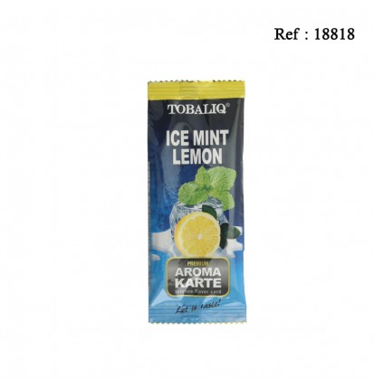 Carte Fraicheur TOBALIQ ICE MINT LEMON, display de 25