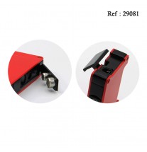 Briquet jet flame ADORINI Rouge