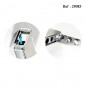 Briquet jet flame ADORINI Argent