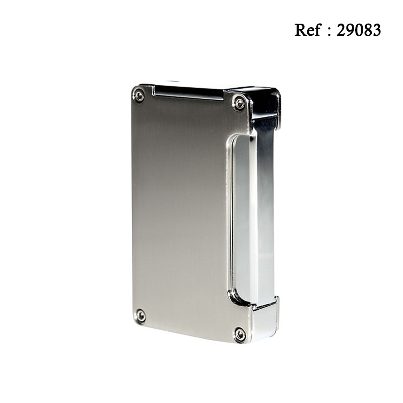 Briquet jet flame ADORINI Argent