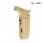 Adorini double jet lighter gold