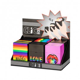 Cigarette box Love Designs assorted per 12 pcs