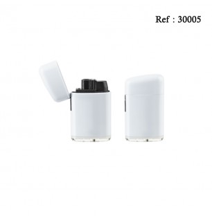 Briquet M25 Torche Blanc brillant, display de 20