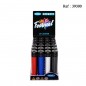 jet flame festival lighter metallic assorted per 24 pcs