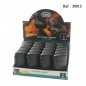 jet flame lighter JB-1 black mat, display of 20 pcs