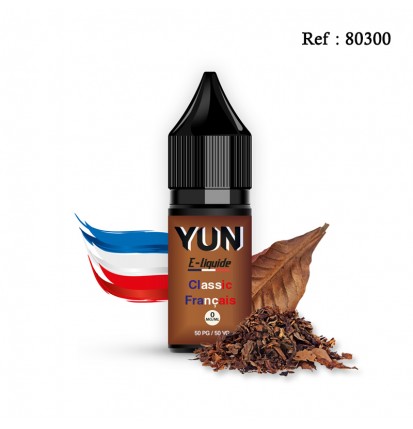 E-liquide YUN Classic Français 10mL