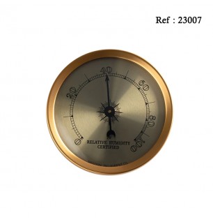 hygrometer gold cigar oasis