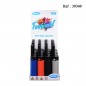 Mini BBQ Festival 4 rubber colros assorted per 24 pcs