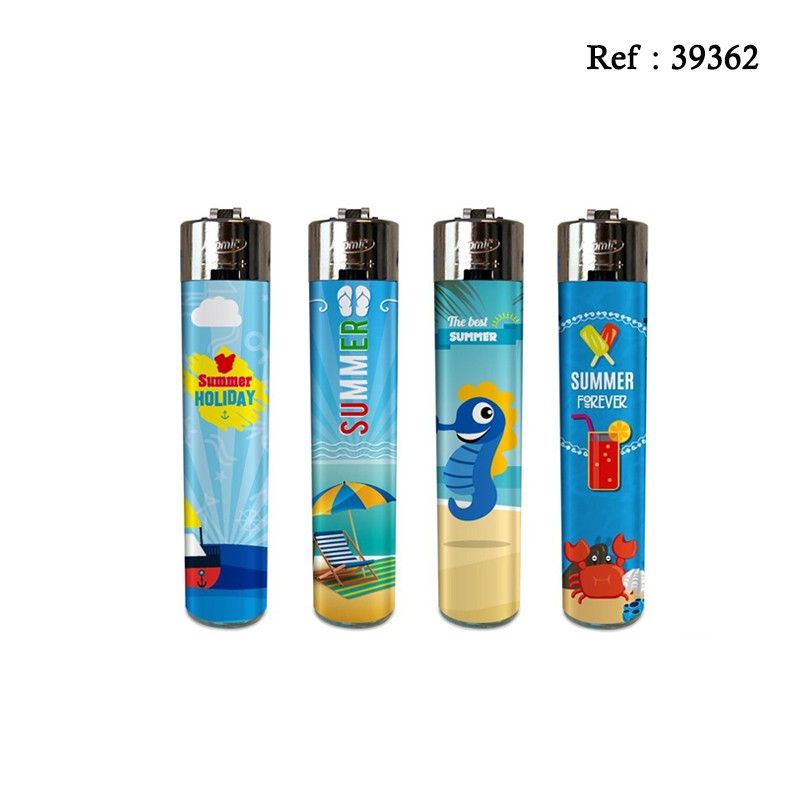 festival flint lighter summer assorted per 48 pcs