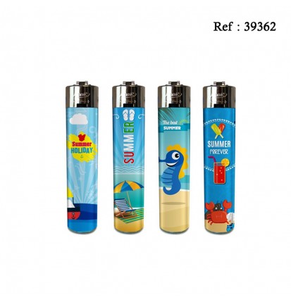 festival flint lighter summer assorted per 48 pcs