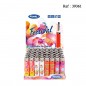 festival flint lighter flower power assorted per 48 pcs