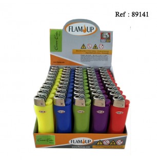 flint FLAM UP lighter Mini Curve Color assorted fix flame