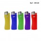 Briquet FLAM UP Pierre Curve Color assortis, flamme fixe