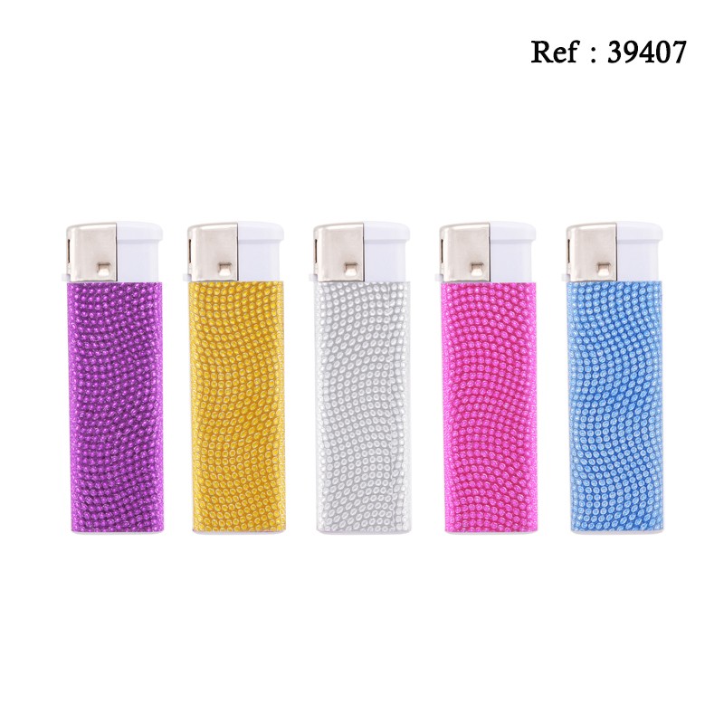 piezo lighter bling bling decor assorted per 50 pcs