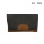 Tobacco leather pouch 2 tone