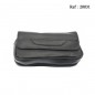 tobacoo leather pipe pouch for 2 pcs, black