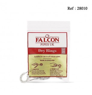 Filtre pour Pipe FALCON, sachet de 25 filtres