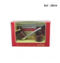 Pipe FALCON Coffret Découverte, droite, fournie avec foyer, filtres