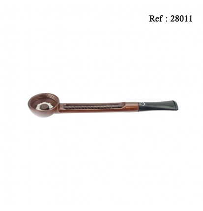 Tuyau pour Pipe FALCON Droite, couleur bronze