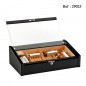 Adorini humidor Vega Deluxe black 490 x 150 x 290 mm for 100 cigars