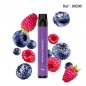 Disposable E-cigarettes FLAWOOR Max 0mg/mL 2000puffs Blueberry Raspbe