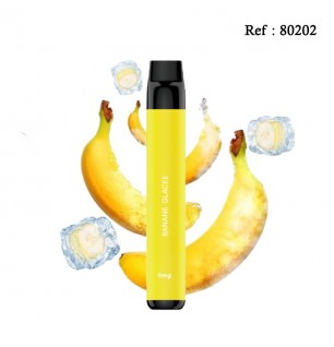 Disposable E-cigarettes FLAWOOR Max 0mg/mL 2000puffs Banana Ice