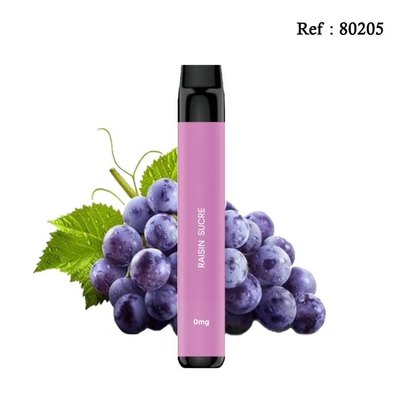 Disposable E-cigarettes FLAWOOR Max 0mg/mL 2000puffs Sweet Grape