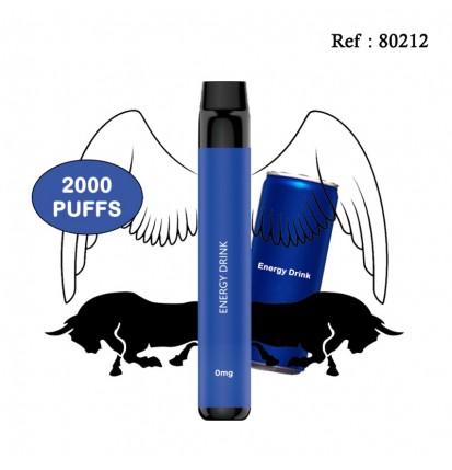 Disposable E-cigarettes FLAWOOR Max 0mg/mL 2000puffs - Energy drink