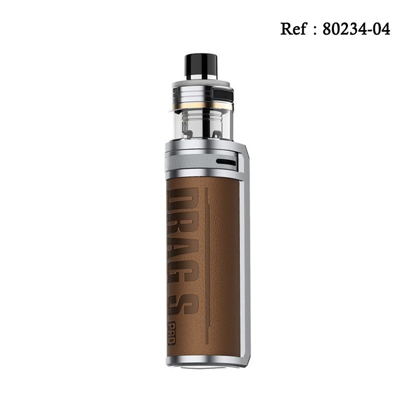 Kit Drag S Pro 3000mAh Voopoo Sahara Brown